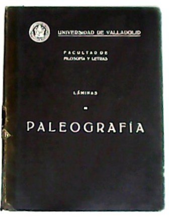 Láminas de Paleografía. | Immagine principale