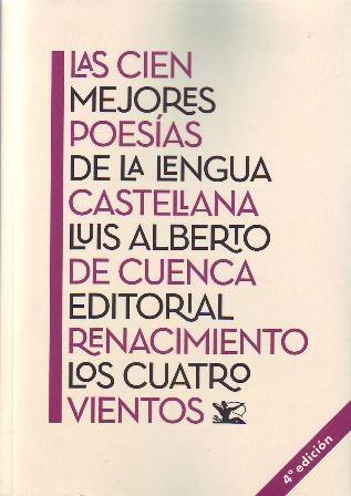 Las cien mejores poesías de la lengua castellana. En 1908, …