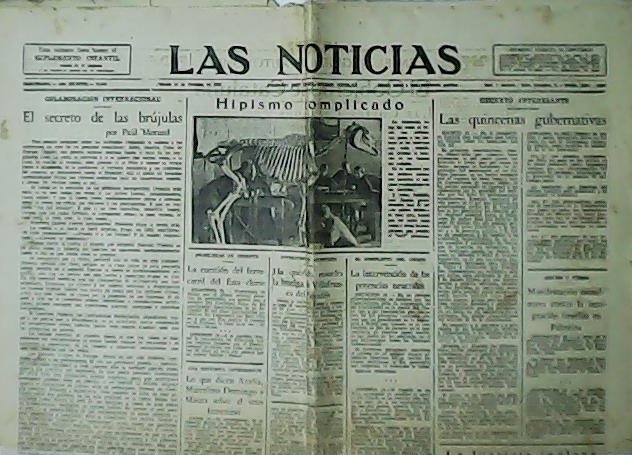 LAS NOTICIAS. Año XXXVIII. Nº12.942. | Immagine principale