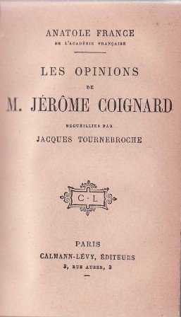 Les opinions de M. Jérôme Coignard. | Immagine principale