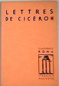 Lettres de Cicéron.