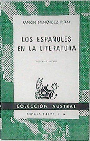 Los españoles en la literatura.