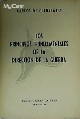 Los principios fundamentales de la dirección de la guerra. Traducción …