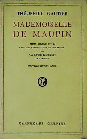 Mademoiselle de Maupin.