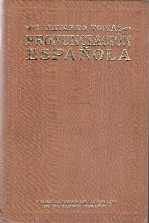 Manual de pronunciación española.