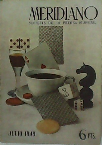 Meridiano. Síntesis de la Prensa Mundial. Año VII. Nº 79. Director : Manuel Jiménez Quilez. Subdirector: Benjamín Bentura. Ilustraciones de Jesús Bernal. Colaboran: Pierre Devaux, Irving Wallace, Ros Macaulay.