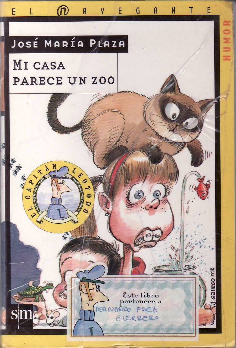 Mi casa parece un zoo.