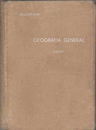 Nociones de geografía general. Primer año de Bachillerato (Ajustadas al …