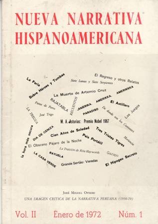 Nueva Narrativa Hispanoamericana. Vol. II Enero de 1972, Num. 1. … | Immagine principale