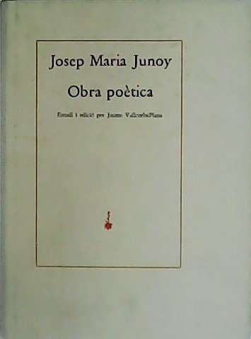 Obra poètica. Estudi i edició per Jaume VallcorbaPlana. | Immagine principale