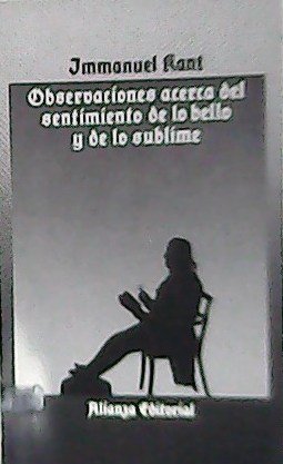 Observaciones Acerca del Sentimiento de Lo Bello y de lo …