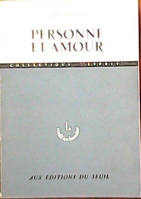 Personne et amour. ���