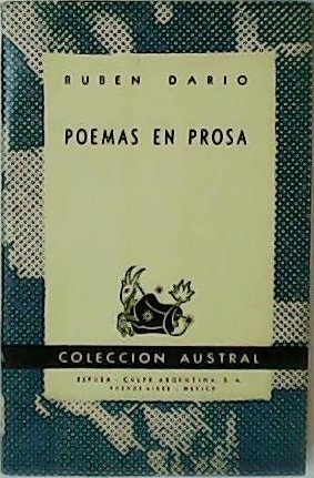 Poemas en prosa.