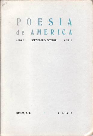 POESIA DE AMERICA, Año II, nº 3.- Director: Honorato Ignacio …