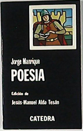 Poesía. Edición de Jesús M. Alda Tesán.