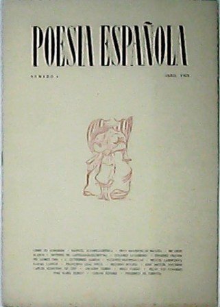 POESÍA ESPAÑOLA número 4. Colaboran: Ginés de Albareda, Manuel Álvarez … | Immagine principale