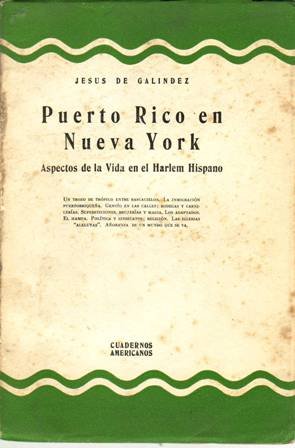 Puerto Rico en Nueva York. Aspectos de la vida en …