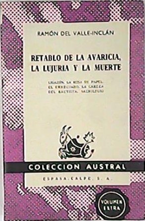 Retablo de la avaricia, la lujuria y la muerte.