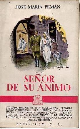 Señor de su ánimo. Novela. | Immagine principale