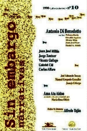 SIN EMBARGO, nº10. Narrativas. Dirección de Hipólito G. Navarro. Ilustr. …