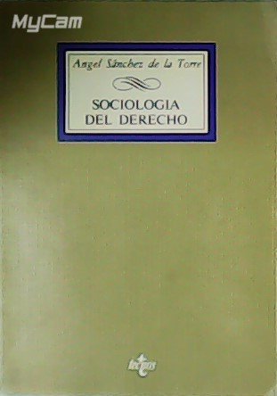 Sociología del Derecho.