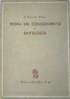 Teoría del conocimiento y ontología. Elementos de filosofia.