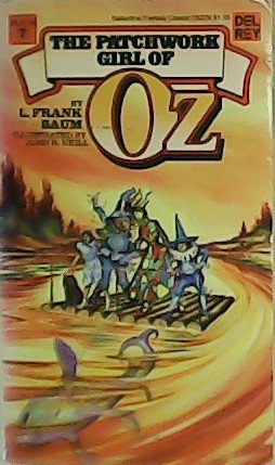 The patchworrk Girl of Oz. Illustrated by John R. Neill.