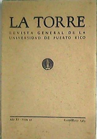 TORRE, La.- Revista General de la Universidad de Puerto Rico. … | Immagine principale