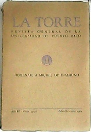 TORRE, La.- Revista General de la Universidad de Puerto Rico. … | Immagine principale