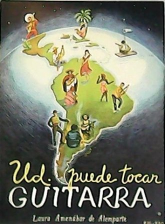 Ud. puede tocar la guitarra.