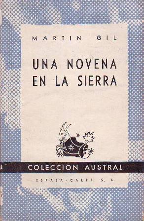 Una novena en la sierra. Novela.