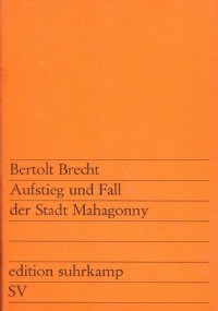 AUFSTIEG UND FALL DER STADT MAHAGONNY - OPER
