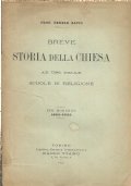 BREVE STORIA DELLA CHIESA - Evo Moderno 1492 - 1903