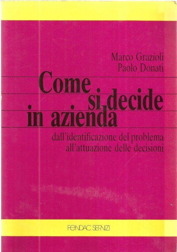 COME SI DECIDE IN AZIENDA