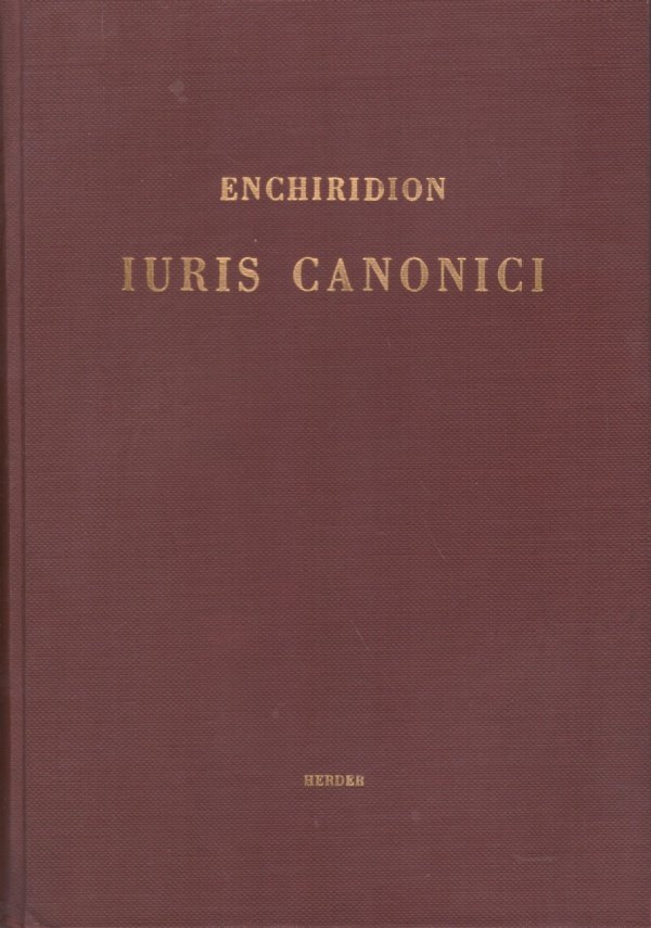 ENCHIRIDION IURIS CANONICI