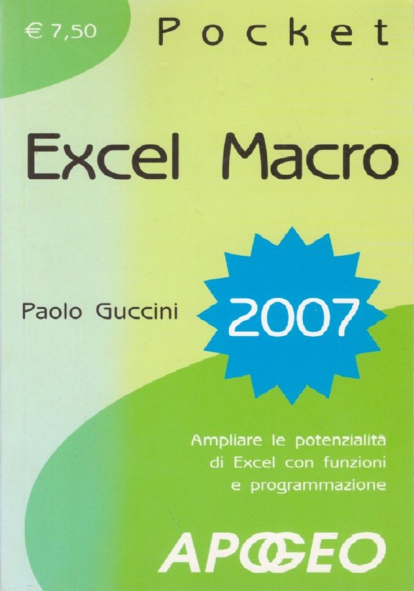 EXCEL MACRO 2007