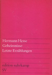 GEHEIMNISSE - LETZTE ERZAHLUNGEN