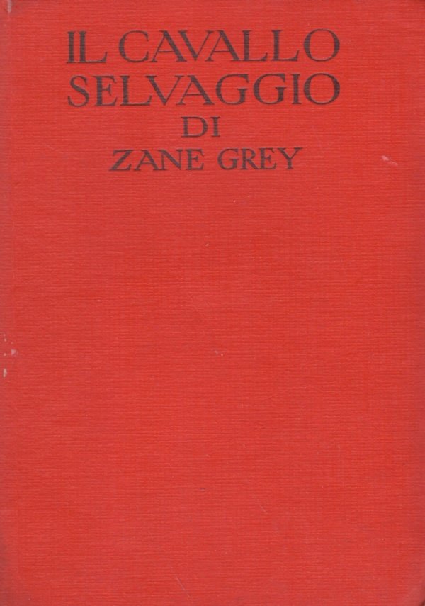 IL CAVALLO SELVAGGIO