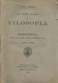 IL PRIMO PASSO ALLA FILOSOFIA vol. I°: PSICOLOGIA