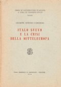 ITALO SVEVO E LA CRISI DELLA MITTELEUROPA