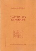 L’ATTUALITA’ DI ROSMINI e altri saggi