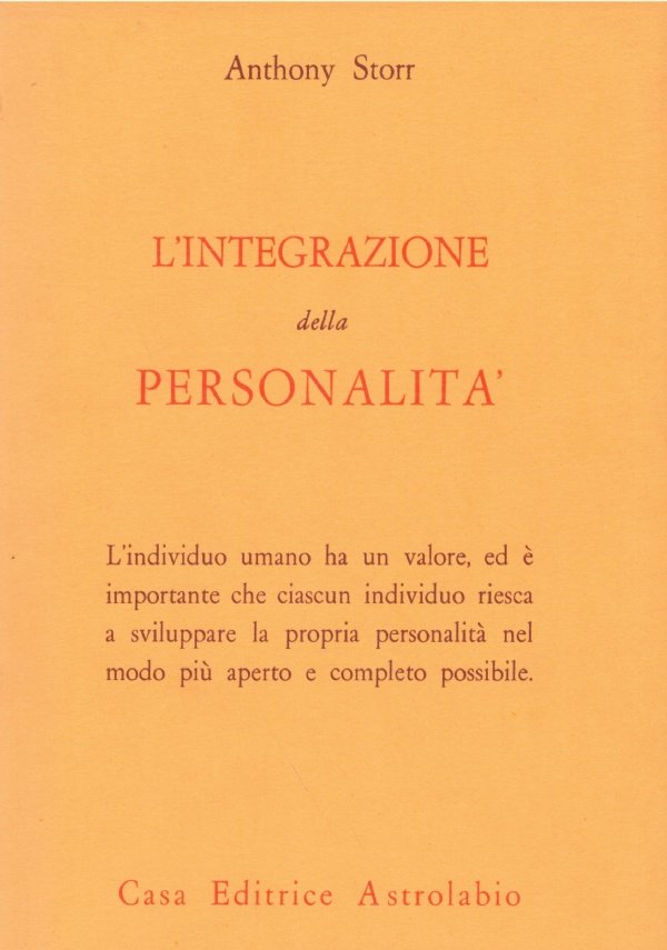 L'INTEGRAZIONE DELLA PERSONALITA'