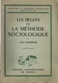 LES REGLES DE LA METHODE SOCIOLOGIQUE