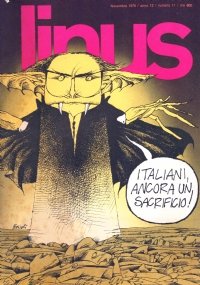 LINUS. Italiani ancora un sacrificio (novembre 1976, anno 12, numero 11 (140).)