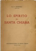 LO SPIRITO DI SANTA CHIARA