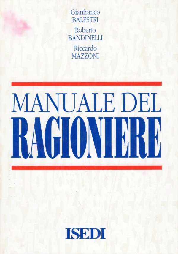 MANUALE DEL RAGIONIERE