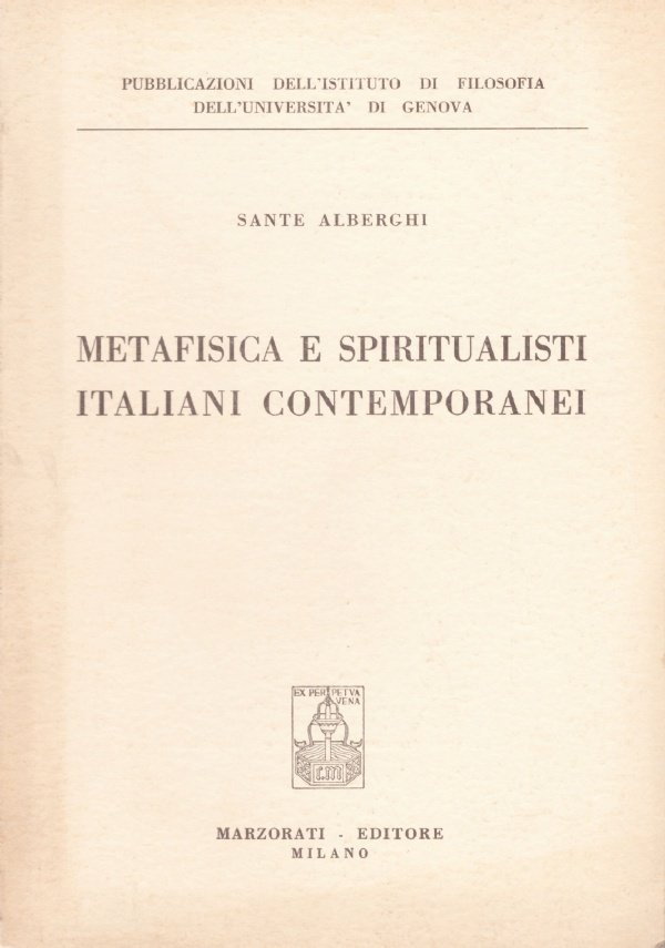 METAFISICA E SPIRITUALISTI ITALIANI CONTEMPORANEI