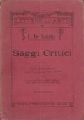 SAGGI CRITICI di Francesco De Sanctis (3 volumi)