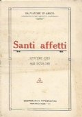 SANTI AFFETTI. Lettere dei miei scolari