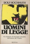 UOMINI DI LEGGE - Tre atti per sette personaggi